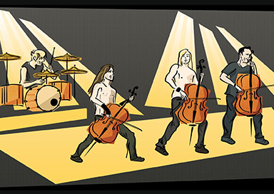 Apocalyptica (Band) - Digital Illustration