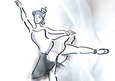 Ballet - Digital Illustration